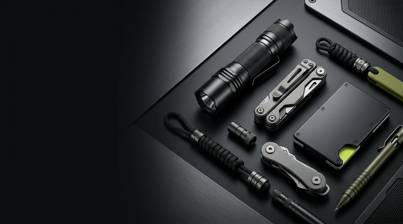 Everyday carry tools and compact utility accessories